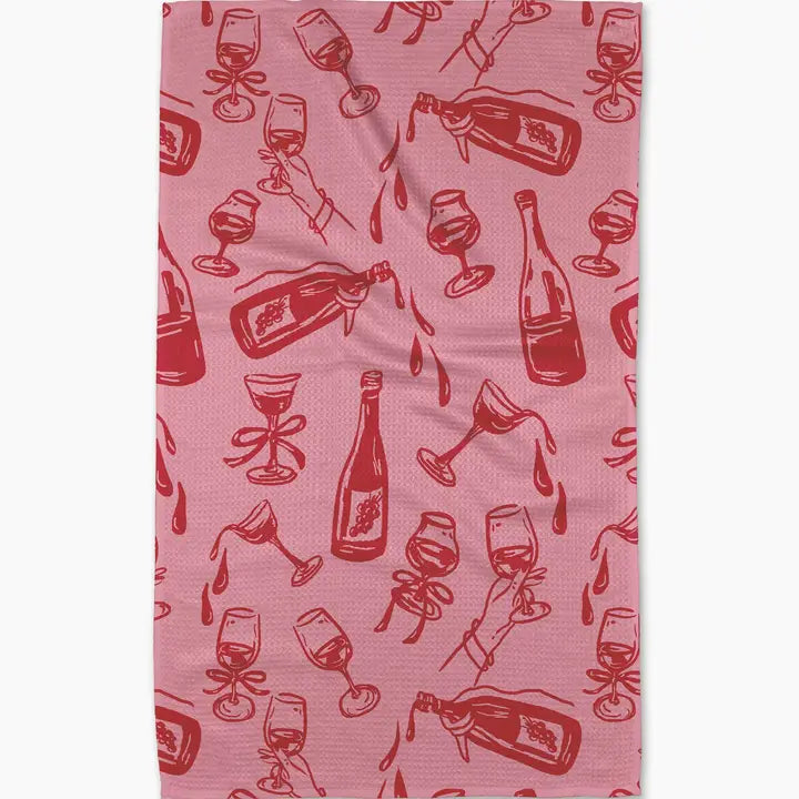 Geometry Tea Towel Wining & Dining