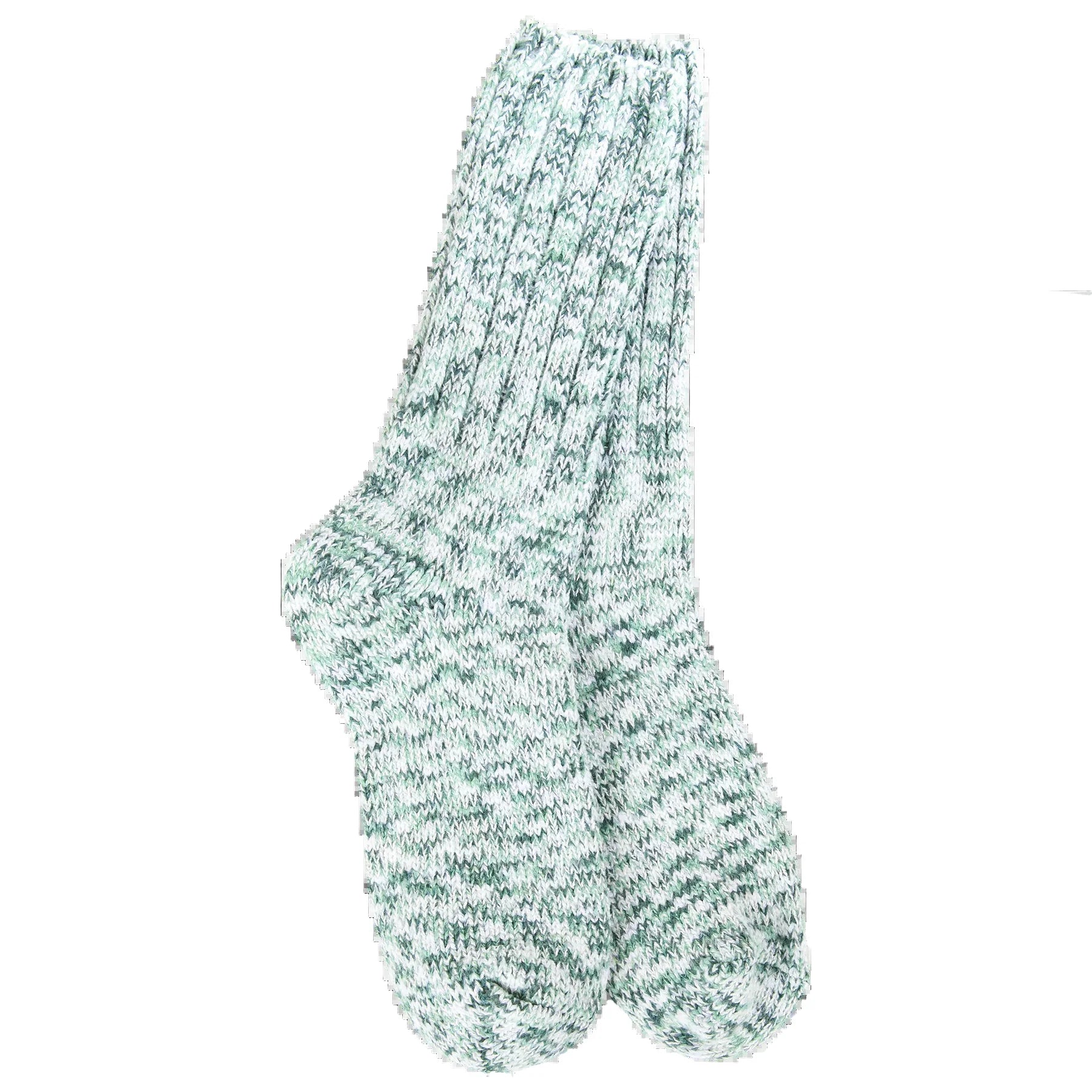Weekend Ragg Cable Crew Socks Spruce Multi