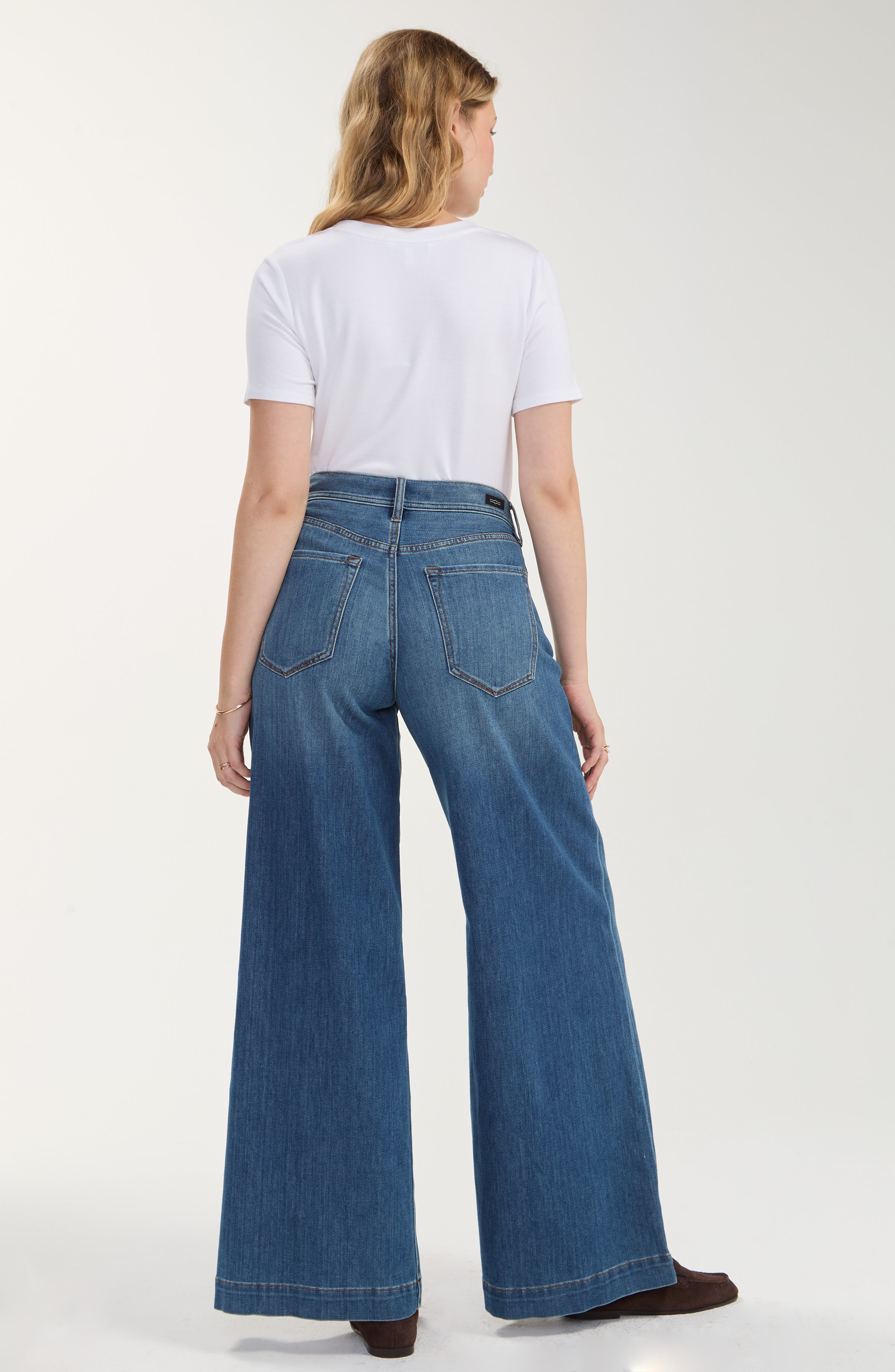 Kit High Rise Relaxed Wide Leg Jeans Autumn Fade