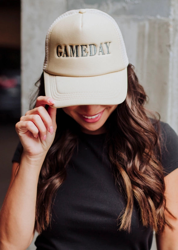 Gameday Trucker Hat Tan