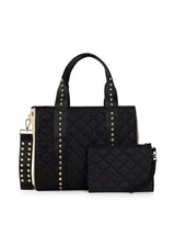 Jaime Quilted Puffer Tote Boss