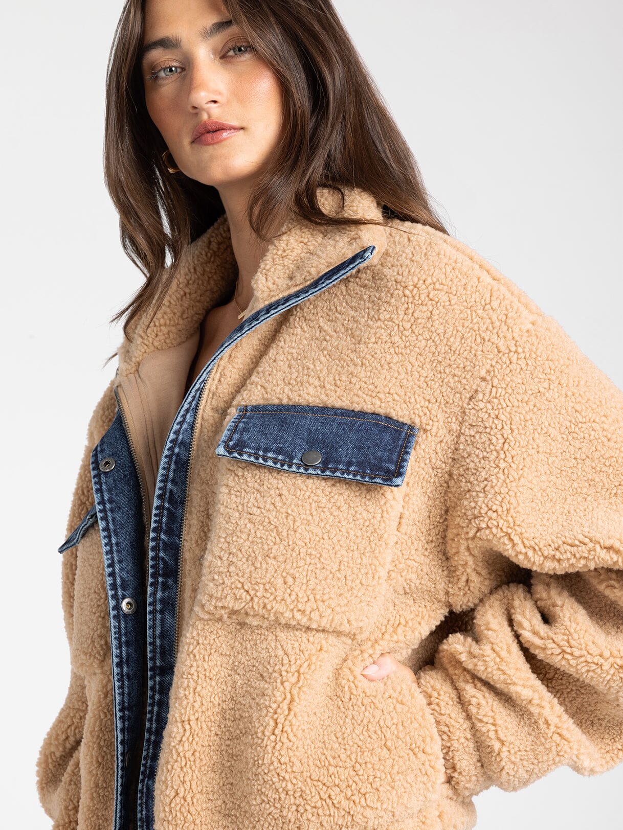 Clayton Jacket Sandy Denim