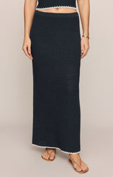 Yessenia Whipstitch Skirt Eclipse