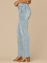 Ab Solution Straight Leg Jeans Light Blue Artisanal