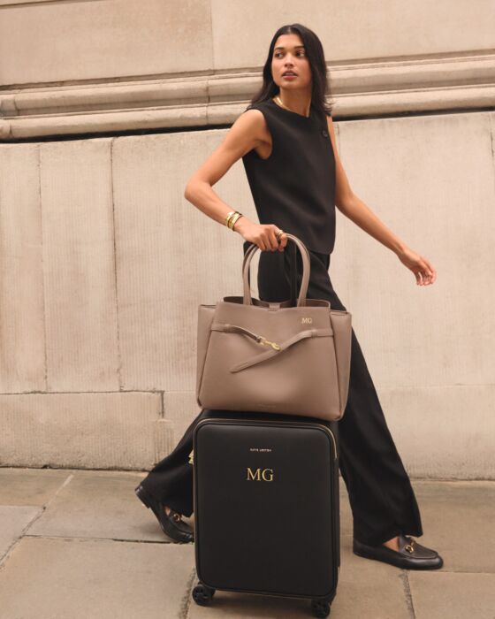 Maddie Work Tote Bag Mocha