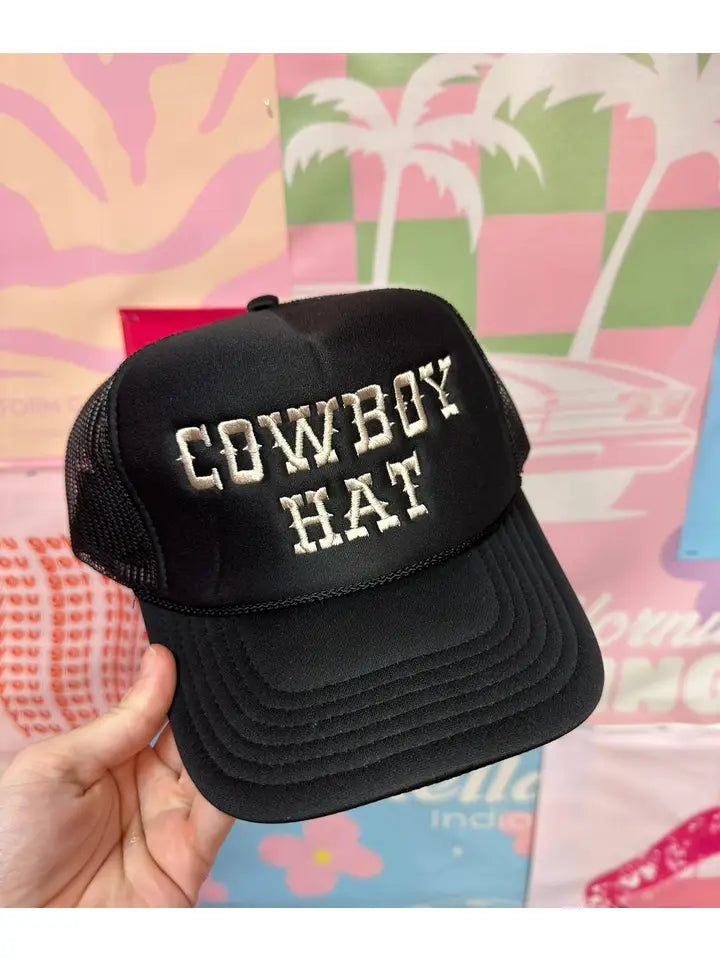 'Cowboy Hat' Trucker Hat
