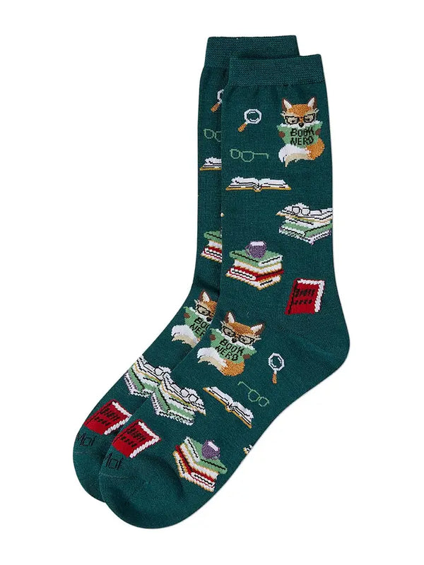 Book Nerd Crew Socks