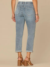 Ab Solution Ankle Skimmer Jeans Light Blue