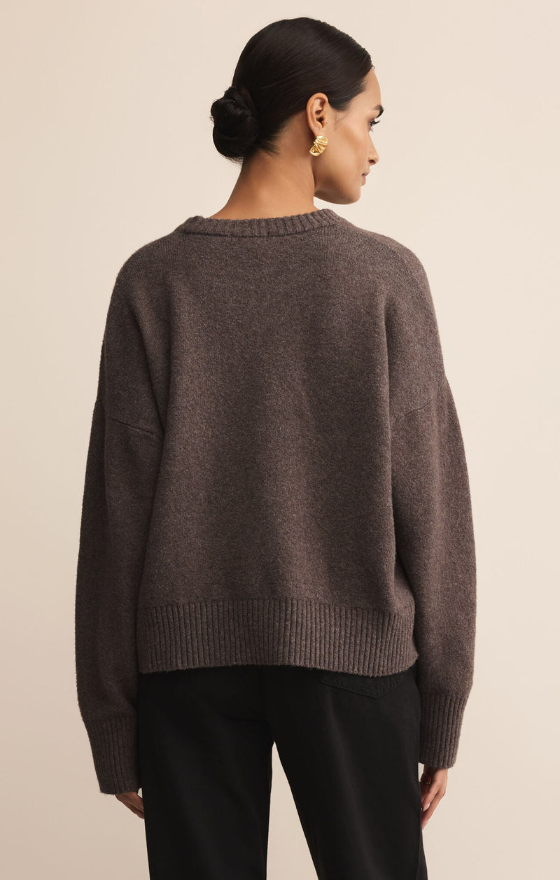Cirrus Cozy Sweater Burnt Ash Heather