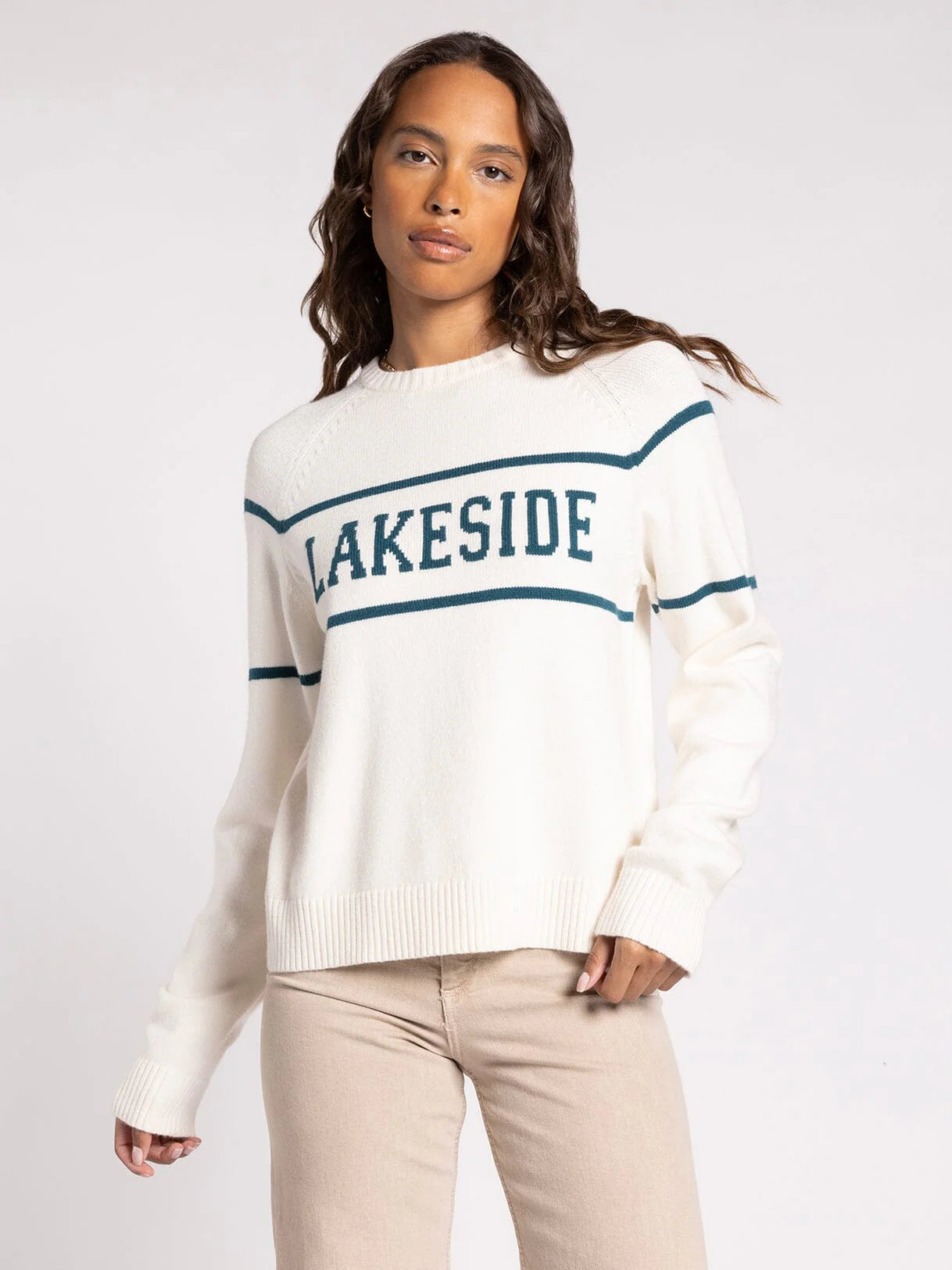 Lakeside Sweater Off White