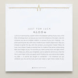 Just For Luck Wishbone Necklace