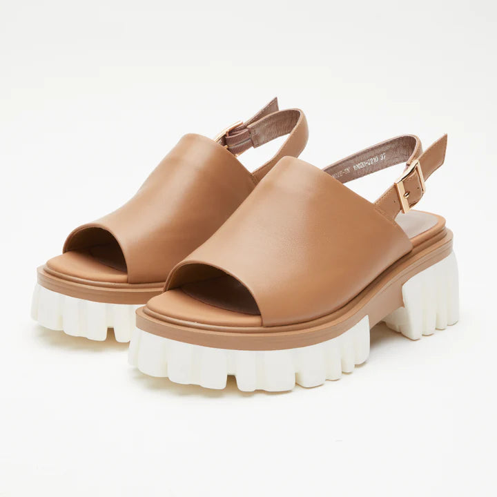 Blondie Slingback Sandals Tan