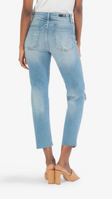 Rachael Hi Rise Raw Hem Mom Jean Upright