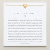 Always In My Heart Icon Necklace