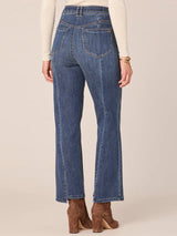 Skyrise Clean Step Hem Boot Jeans Indigo Artisinal