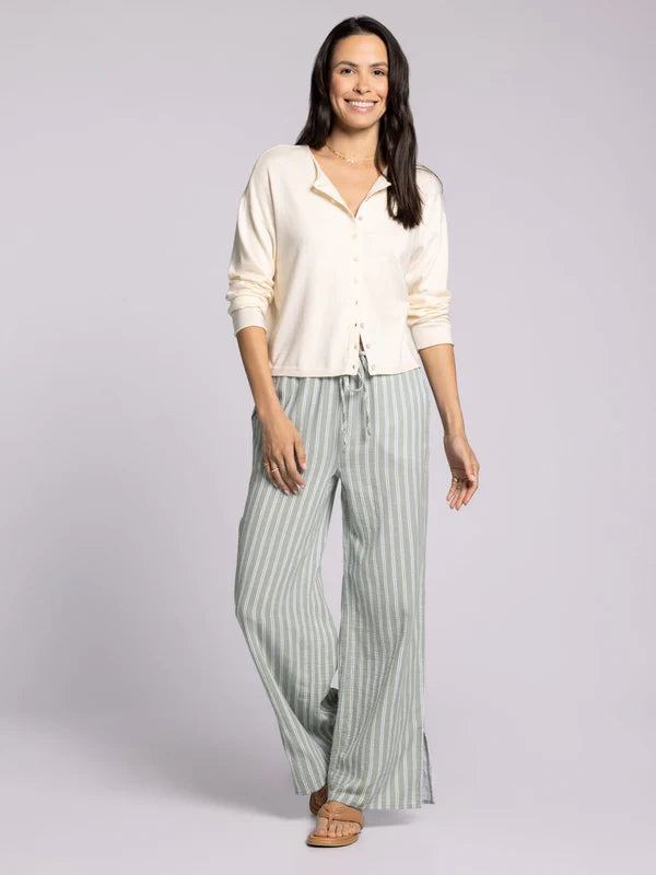 Della Drop Shoulder Cardi Ivory