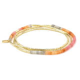 Ombre Stone Wrap Sunset | Gold
