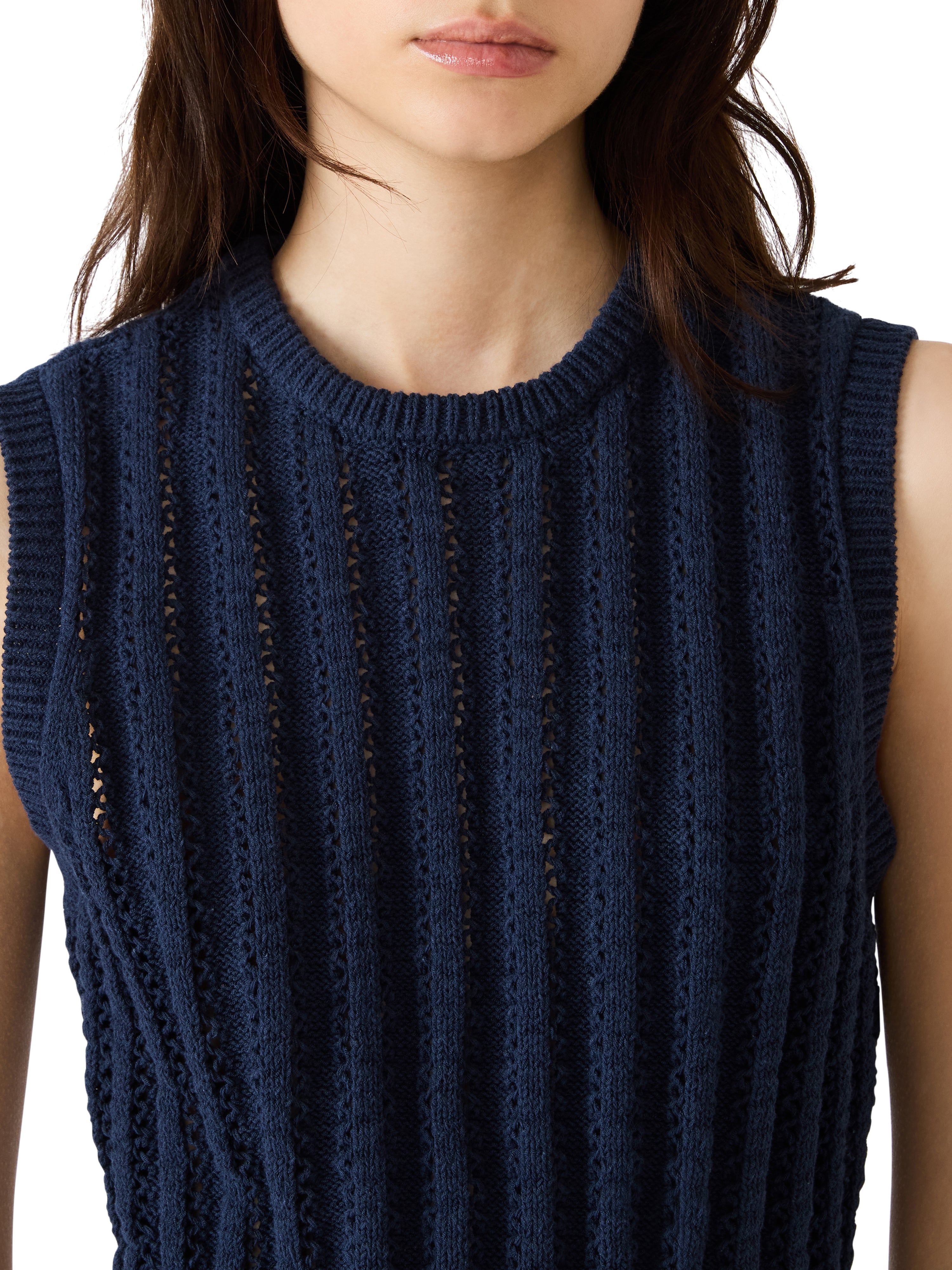 Embree Sweater Vest Marine