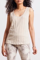 Mini Scallop Edge Trim Tank French Oak