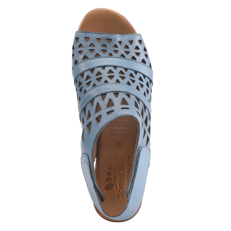 Dorotha Heeled Sandals Blue