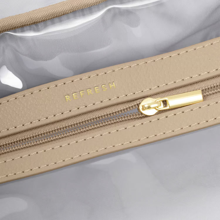 Hanging Wash Bag Taupe