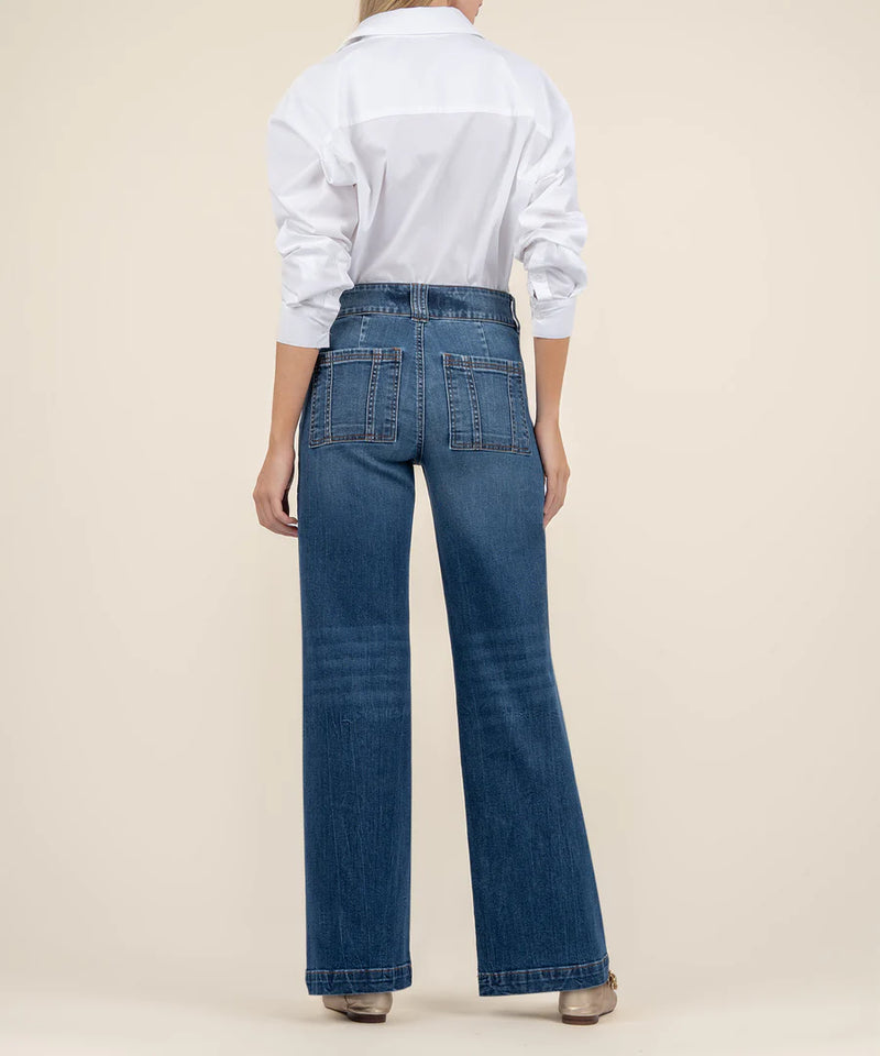 Jodi High Rise Wide Leg Jeans Fairness