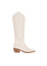 Kolt Western Boot Ivory