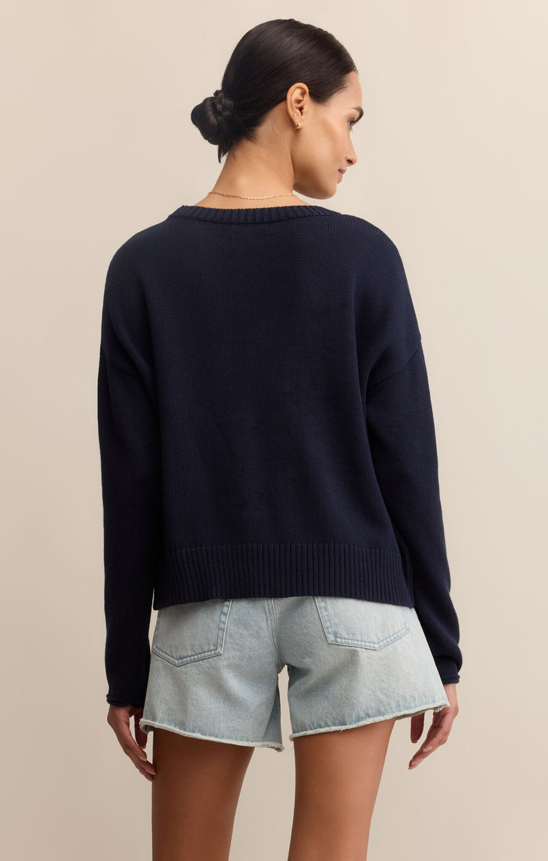 Sienna Patriot Sweater Eclipse