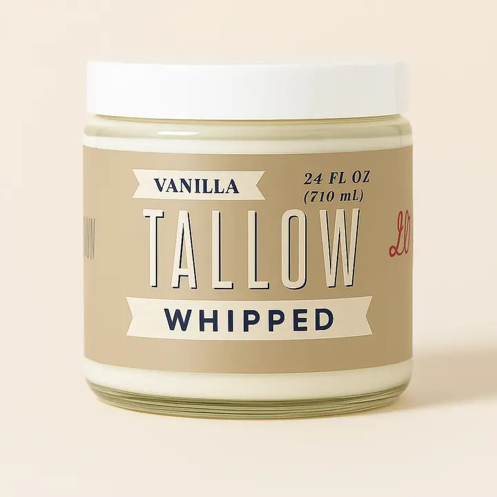 100% Grass Fed Whipped Tallow - 24 OZ