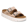 Arizona Chunky Suede Sandals Warm Sand