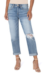 Keeper Boyfriend Rolled Cuff Jean Grand Haven