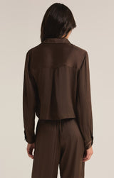 Sante Long Sleeve Shirt Dark Chocolate