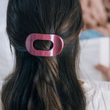 Teleties Small Flat Round Hair Clip Wild Side