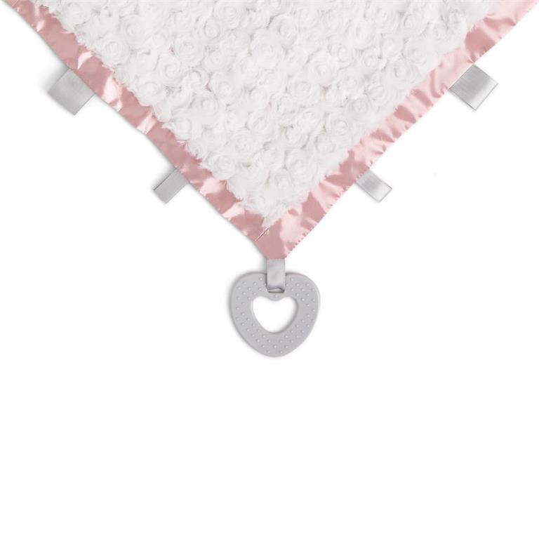 Jesus Loves Me Activity Blankie Pink