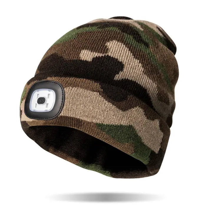 Night Scope Explorers Knit Hat Woodland