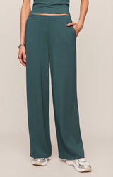 In Transit Modal Pants Emerald Cove
