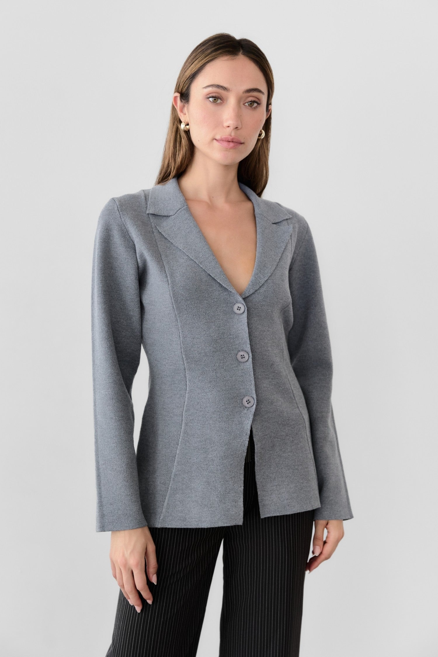 The Nicola Blazer Grey