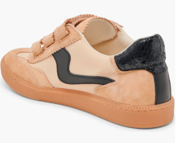 Notice Velcro Sneakers Tan Multi Suede