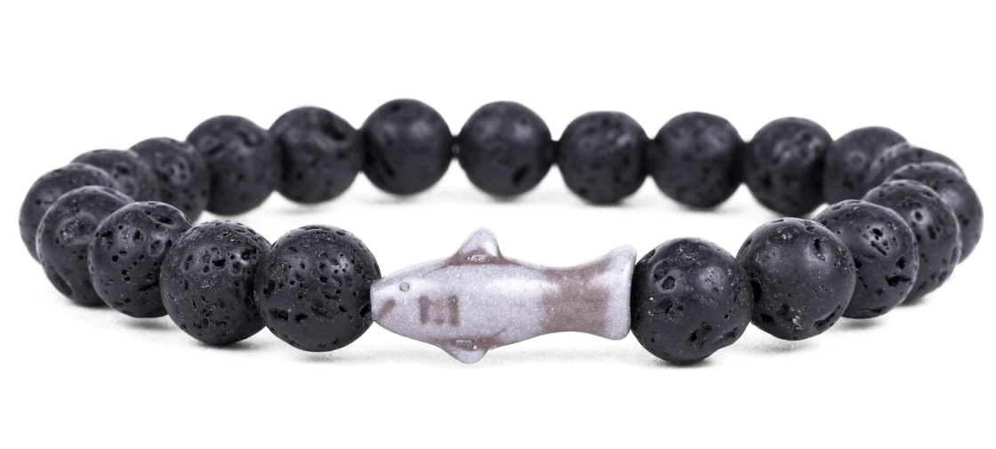 The Voyage Bracelet Lava Stone