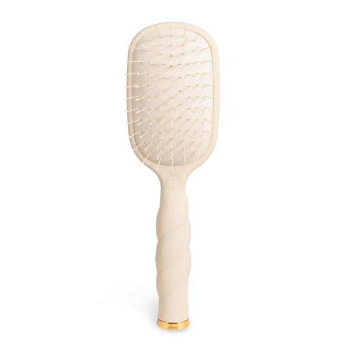 Teleties Hair Brush Tan Detangler - Fine Hair