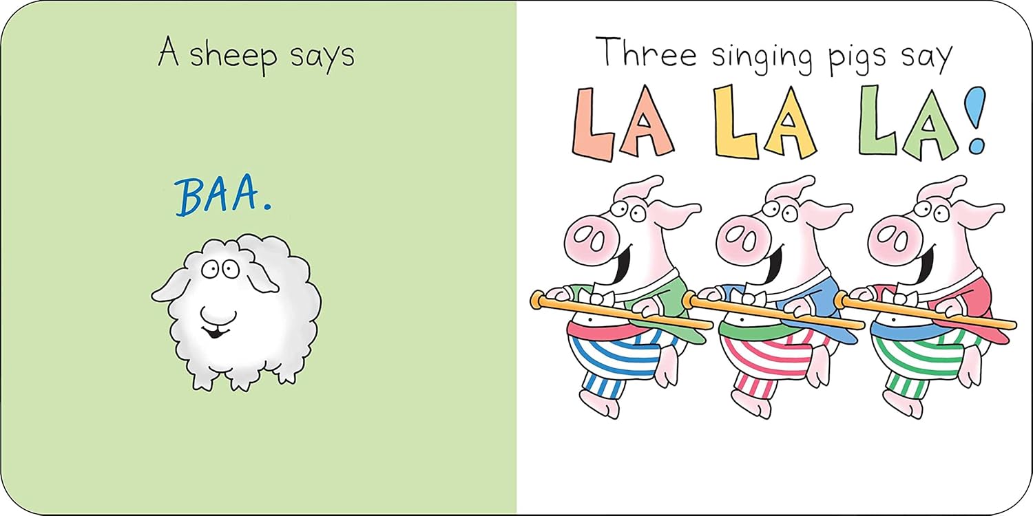 Moo, Baa, La La La! Board Book