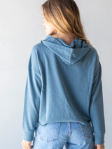Life Is A Canvas Hoodie Slate