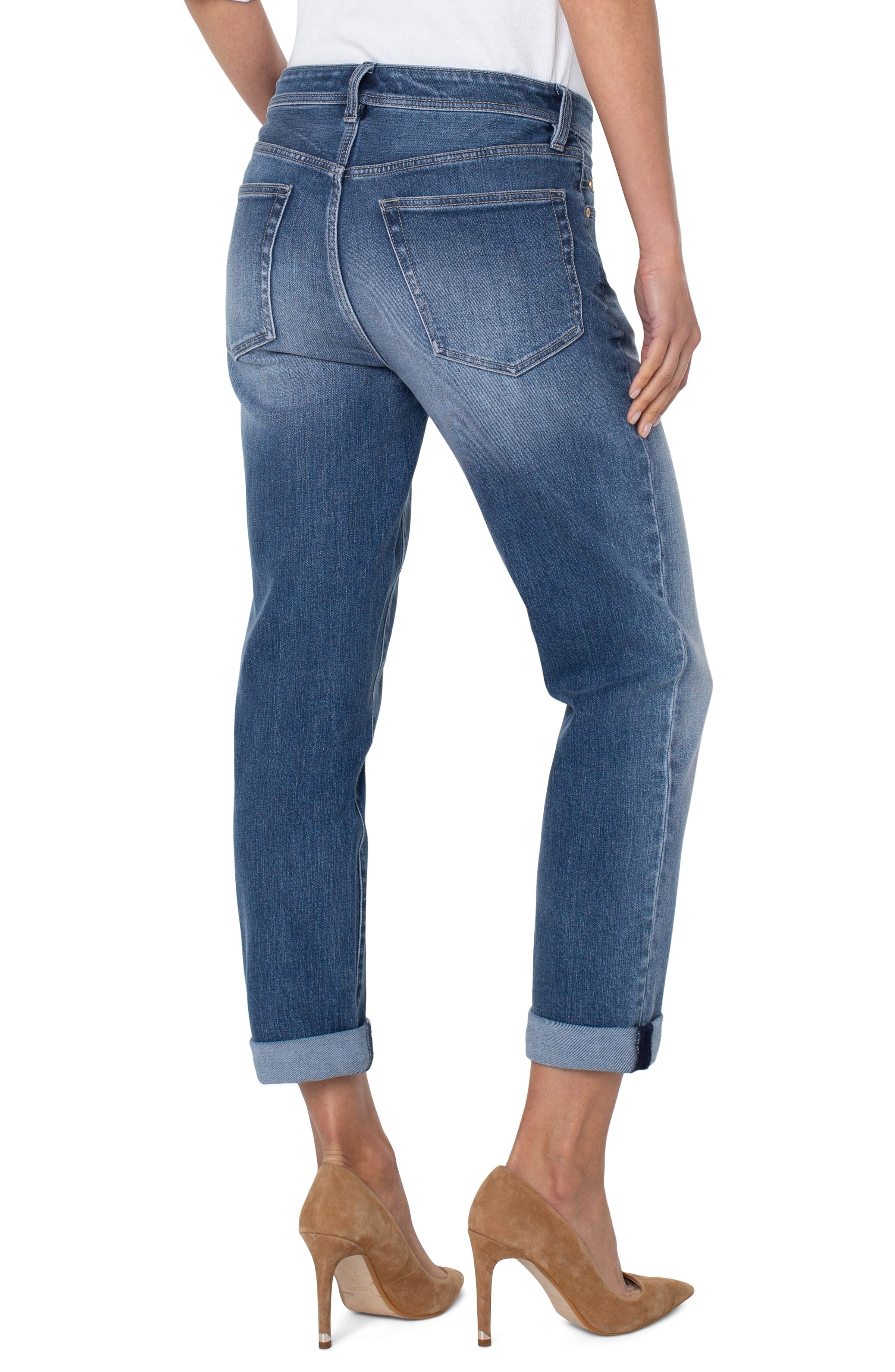 Keeper Boyfriend Rolled Cuff Jean Hartwell