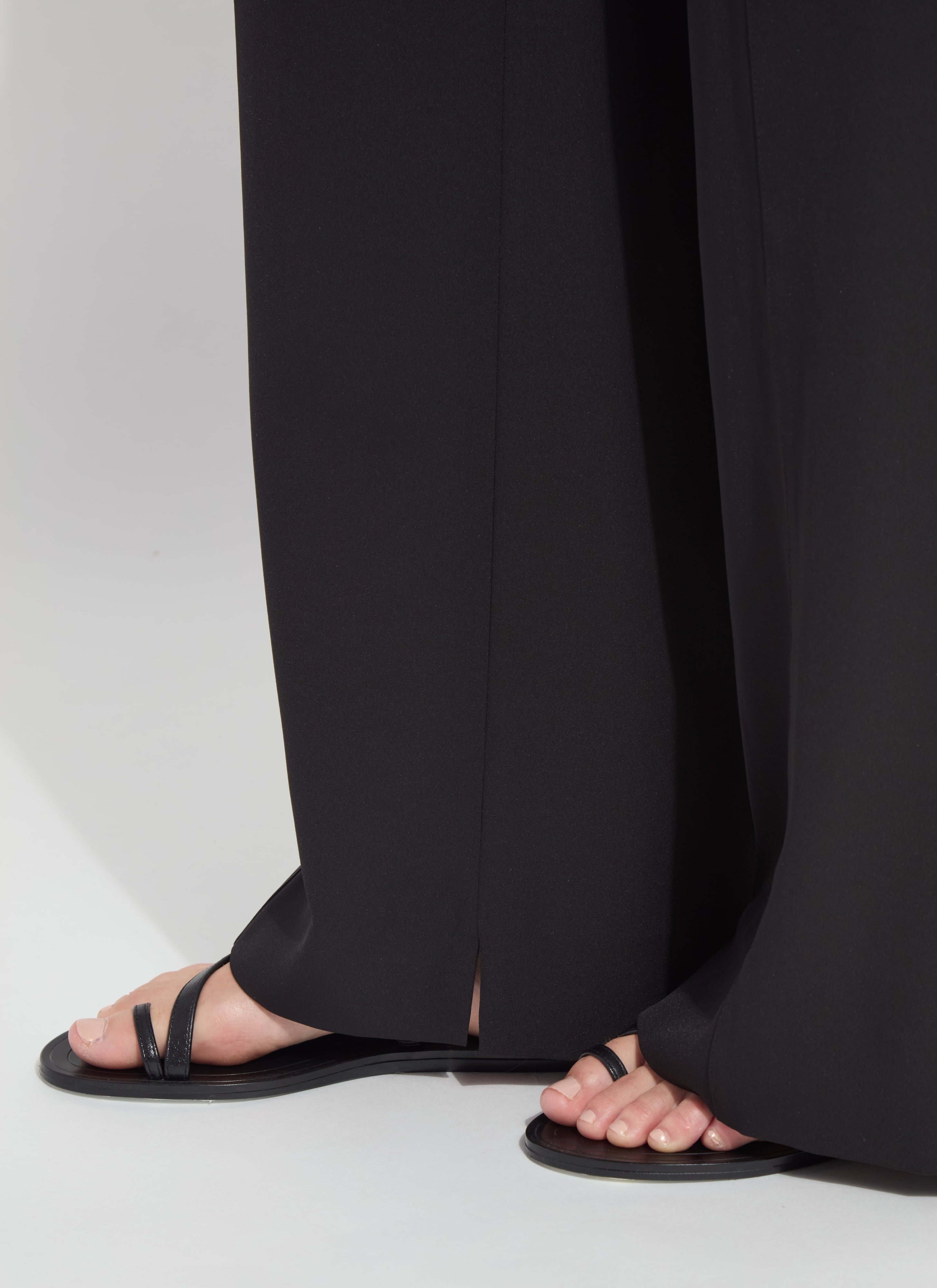 Ellison Elasticated Waistedband Trouser Black