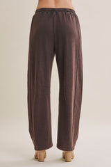 Off-Duty Vintage Washed Barrel Sweatpants Vintage Charcoal