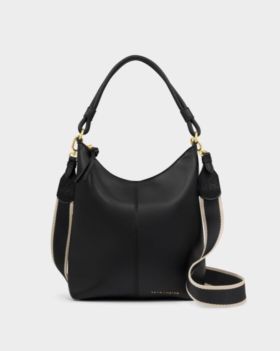 Hallie Satchel Bag Black