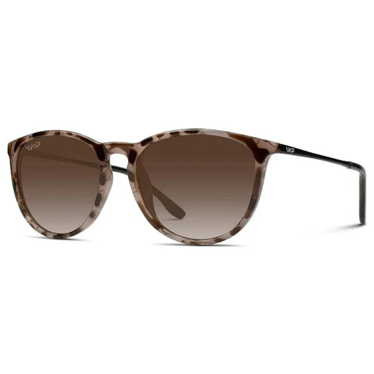 Drew Sunglasses Blush Pink Tortoise | Brown Gradient