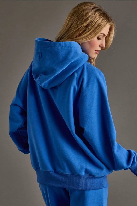 Cozy Hooded Sweatshirt Blue