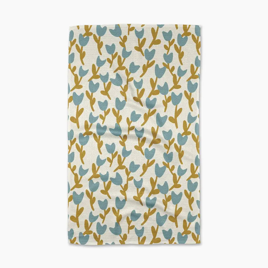 Geometry Tea Towel Tulip Garden