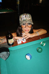 BRAT Trucker Hat Camo